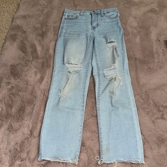 CP Jeans Size 3 High Rise Crop Straight - Picture 1 of 9